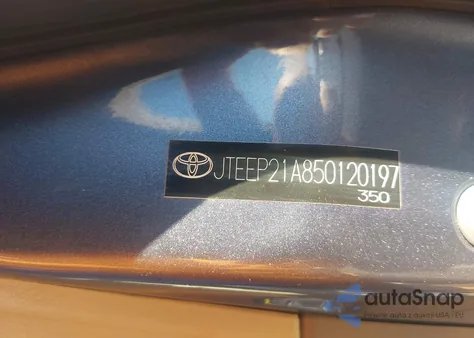 2005 Toyota Highlander Limited V6 из США, поврежденный, VIN JTEEP21A850120197